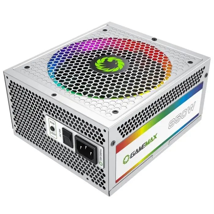 پاور گیم‌مکس 850 وات GAMEMAX RGB-850 White Gold Full Modular -gallery-8