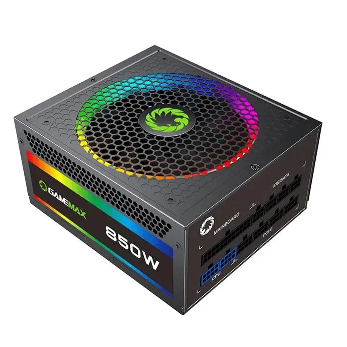 پاور گیم‌مکس 850 وات GAMEMAX RGB-850 Black Gold Full Modular -gallery-12