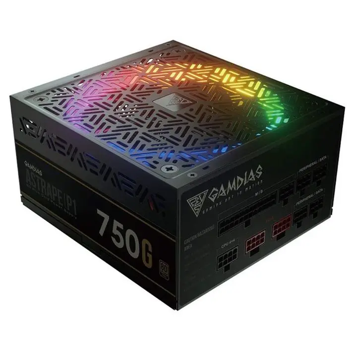 منبع تغذیه ماژولار گیمدیاس مدل ASTRAPE P۱-۷۵۰W-G -gallery-6
