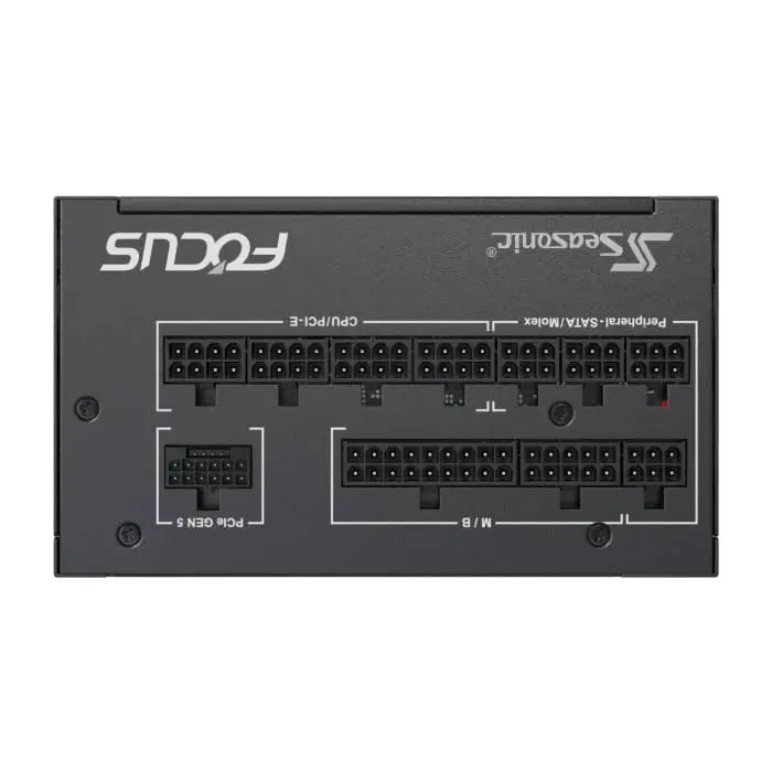 پاور کامپیوتر 750 وات سی سونیک مدل FOCUS GX ATX 3.1 80+ GOLD -gallery-1