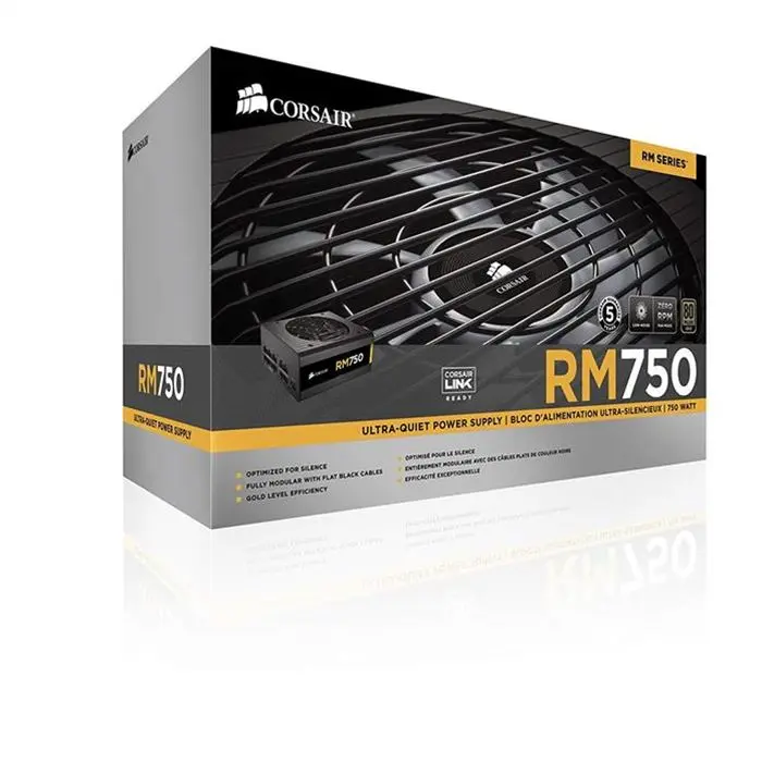 منبع تغذیه کرسیر مدل RMX 750W Gold Full WHITE -gallery-1