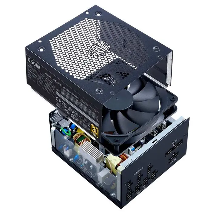 پاور کامپیوتر ماژولار کولر مستر Cooler Master V650 Gold v2 -gallery-14