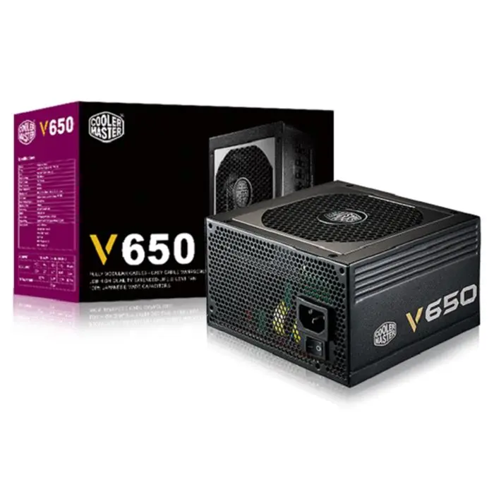 منبع تغذیه کامپیوتر ماژولار کولر مستر مدل V650 -gallery-1