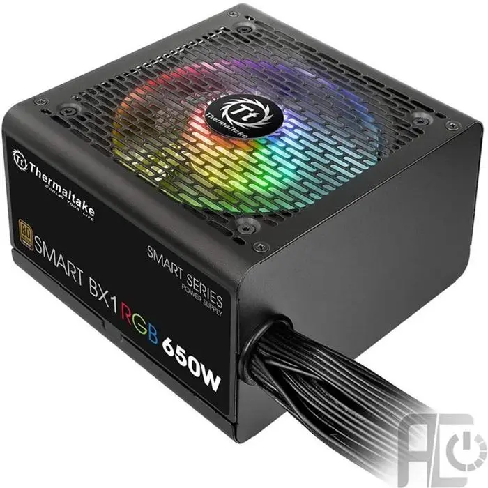 منبع تغذیه کامپیوتر ترمالتیک مدل Smart BX1 RGB 650W -gallery-4
