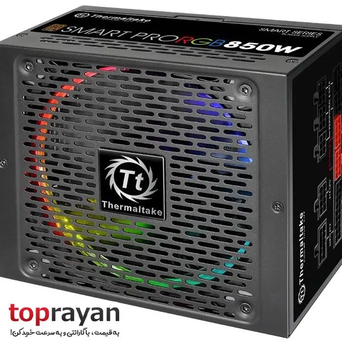 منبع تغذیه کامپیوتر ترمالتیک مدل Smart Pro RGB 850W Bronze -gallery-2