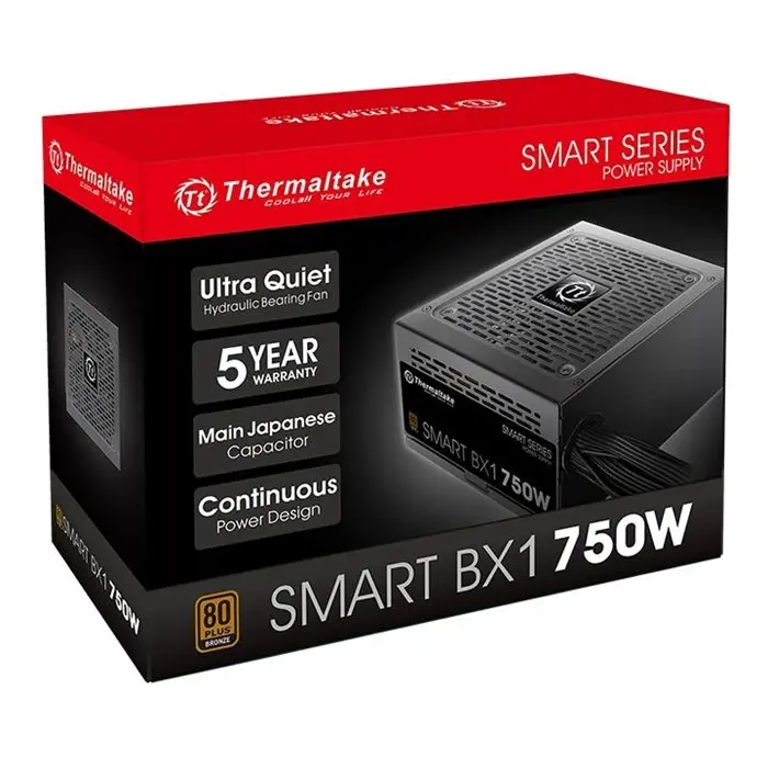 پاور کامپیوتر 750 وات برنز ترمالتیک مدل Smart BX1 -gallery-5