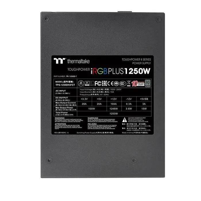 منبع تغذیه ترمالتیک مدل Toughpower iRGB PLUS -gallery-12
