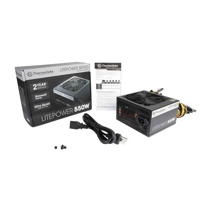 منبع تغذیه کامپیوتر ترمالتیک مدل Litepower 550W -gallery-9
