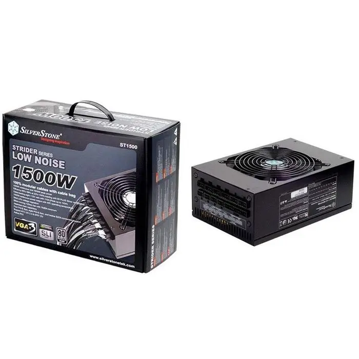 منبع تغذیه کامپیوتر سیلوراستون مدل Strider SST-ST۱۵۰۰ -gallery-2