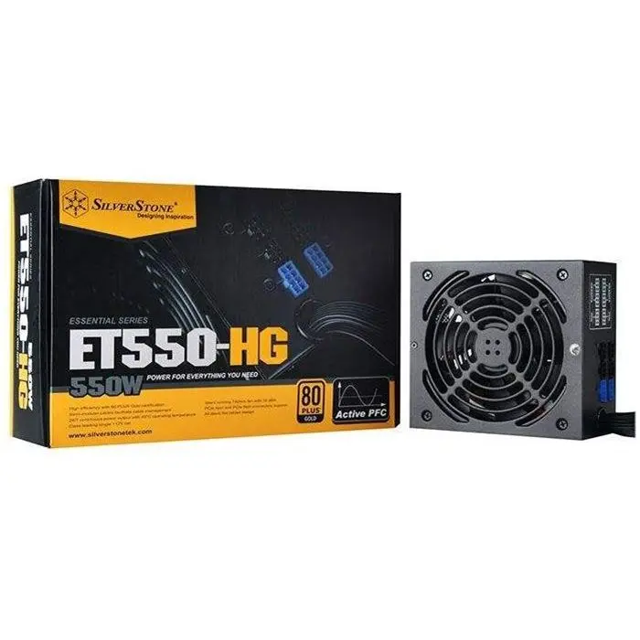 منبع تغذیه کامپیوتر سیلوراستون مدل Essential SST-ET۵۵۰-HG -gallery-2