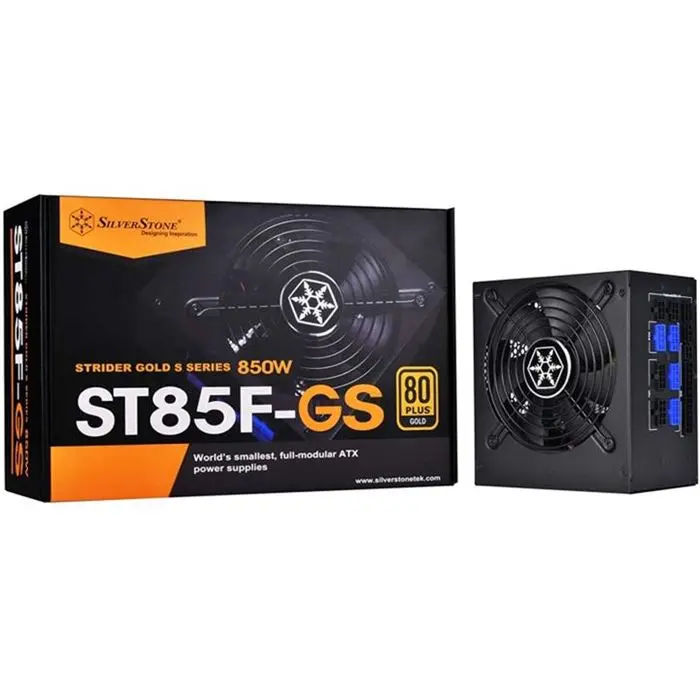 پاور کامپیوتر 850 وات تمام ماژولار سیلور استون مدل SST-ST85F-GS-V2 -gallery-4