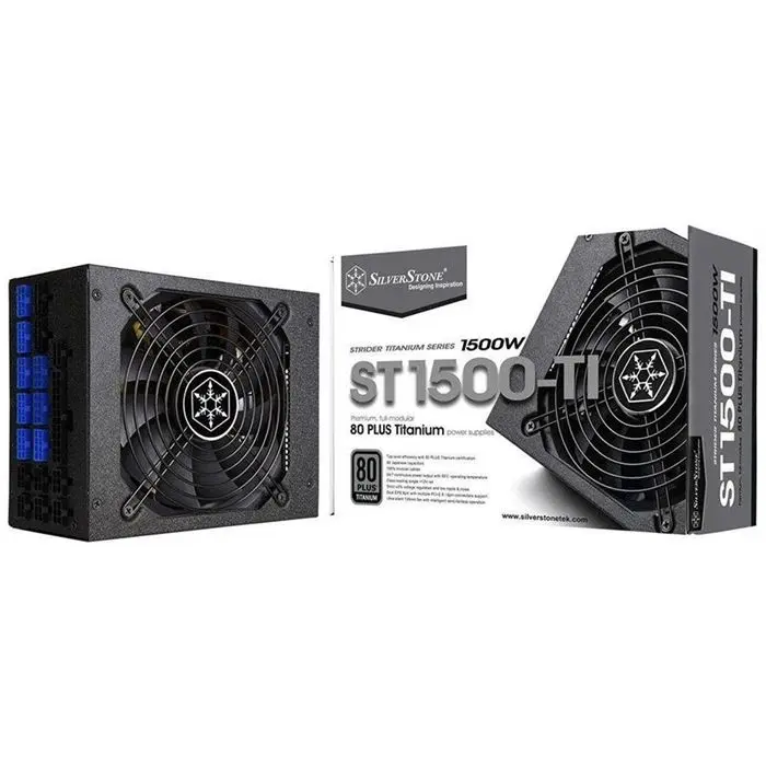 منبع تغذیه کامپیوتر سیلوراستون مدل Strider Titanium SST-ST۱۵۰۰-TI -gallery-3