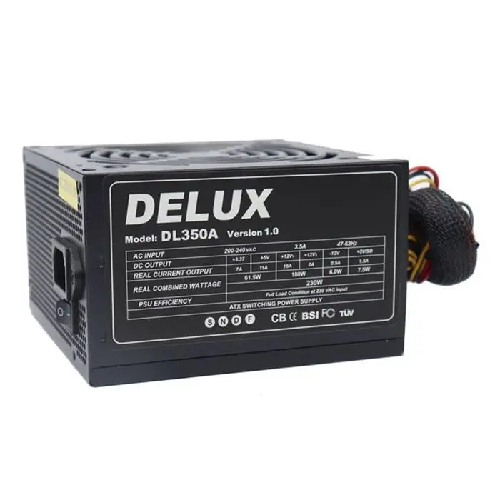 منبع تغذیه دلوکس مدل DL350A -gallery-1