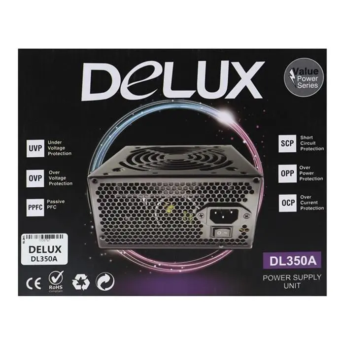 منبع تغذیه دلوکس مدل DL350A -gallery-2
