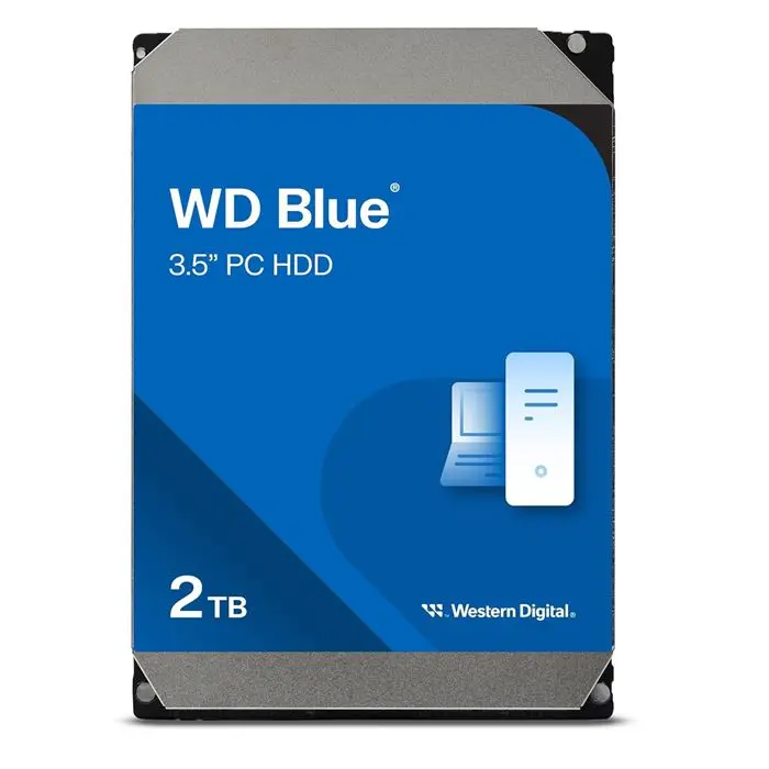 هارد اینترنال وسترن دیجیتال Blue مدل Western Digital CMR ظرفیت 2 ترابایت -gallery-3