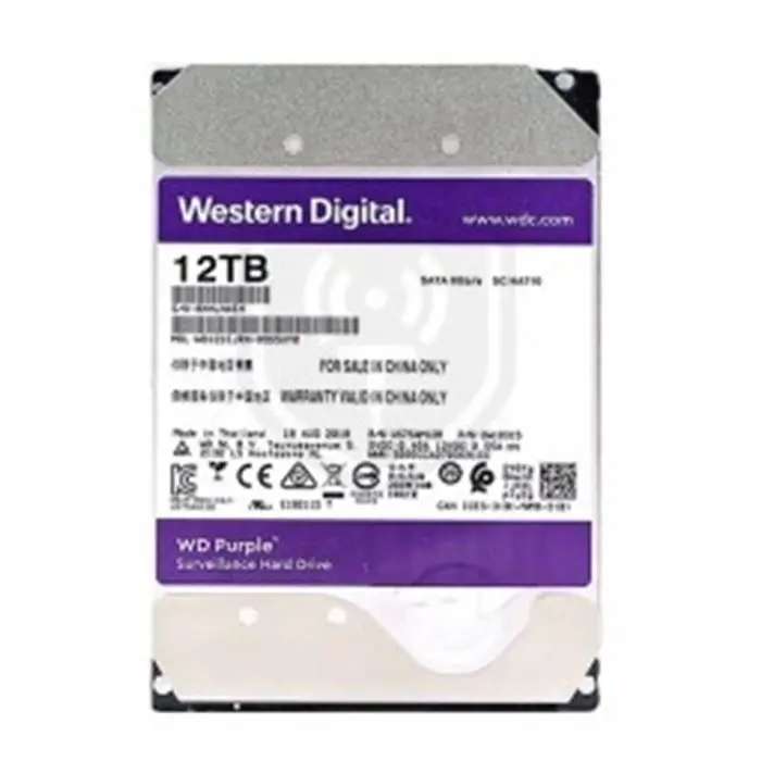 هارد دیسک اینترنال وسترن دیجیتال Purple WD121EJRX ظرفیت 12 ترابايت -gallery-1