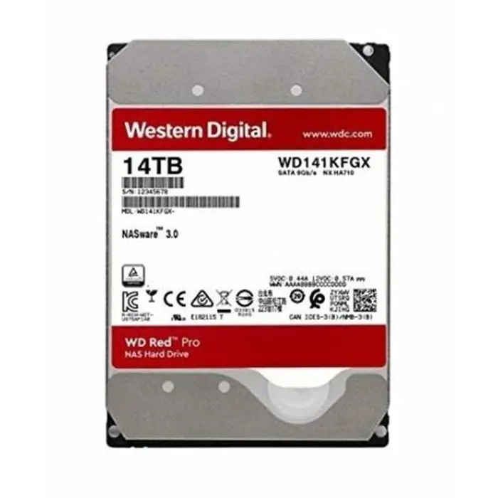 هارددیسک اینترنال وسترن دیجیتال ظرفیت 14 ترابایت Western Digital Hard Disk -14TB -gallery-4