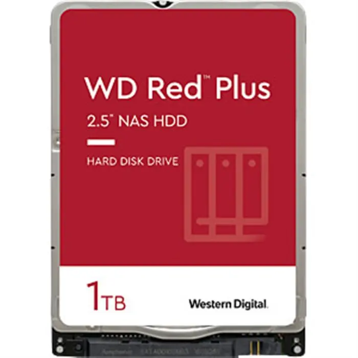 هارد دیسک اینترنال وسترن دیجیتال سری Red Plus ظرفیت 1 ترابایت -gallery-1