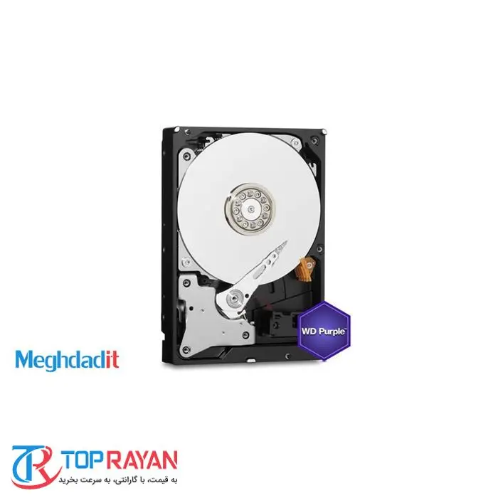 هارد دیسک اینترنال وسترن دیجیتال سری Purple WD101PURX با ظرفیت 10 ترابايت -gallery-4