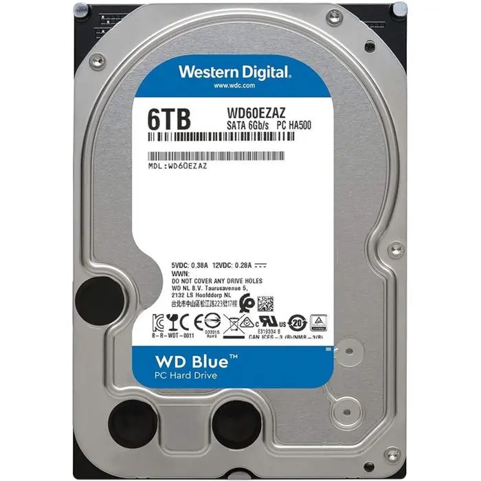 هارددیسک اینترنال وسترن دیجیتال سری بلو WD۶۰EZAZ ظرفیت ۶ ترابایت -gallery-4