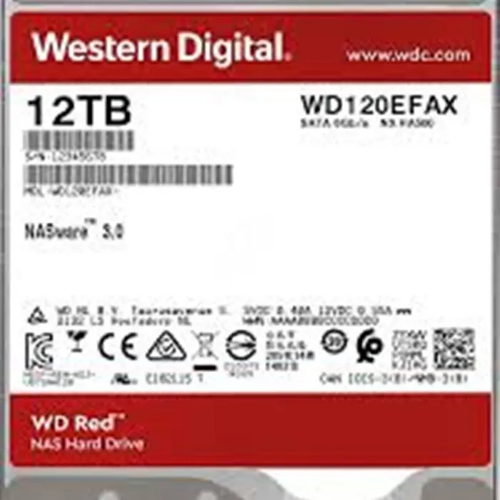 هارددیسک اینترنال وسترن دیجیتال مدل Red WD120EFAX 12TB ظرفیت12 ترابایت -gallery-7