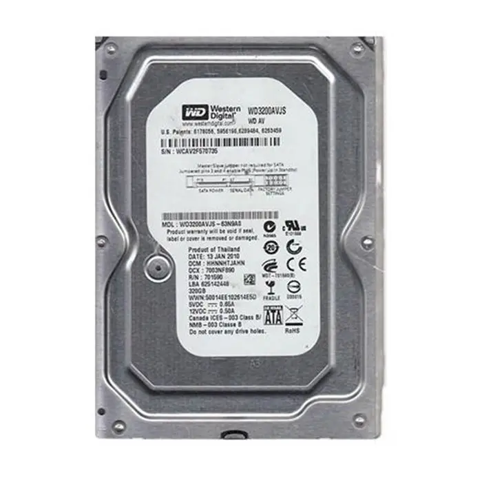 هارد دیسک اینترنال وسترن دیجیتال مدل WD AV-GP WD3200AVVS ظرفیت 320 گیگابایت -gallery-10