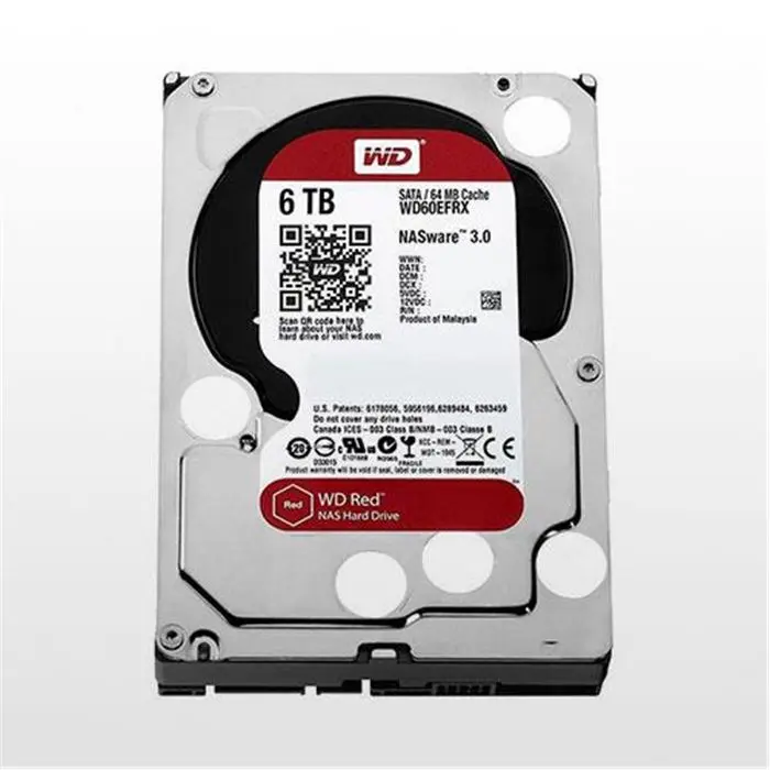 هارددیسک اینترنال وسترن دیجیتال سری Red ظرفیت 6 ترابایت -gallery-1