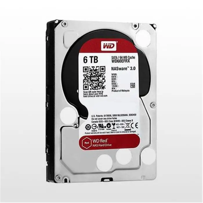 هارددیسک اینترنال وسترن دیجیتال سری Red ظرفیت 6 ترابایت -gallery-5