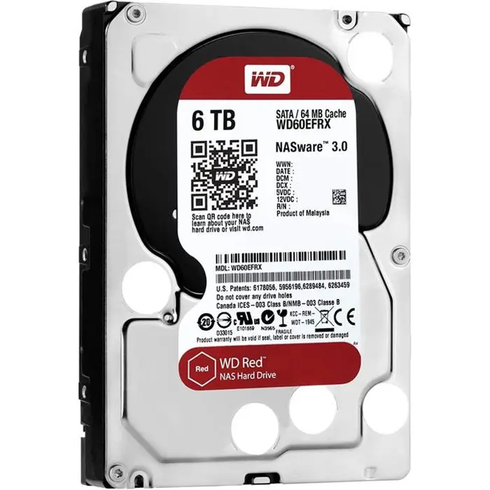 هارددیسک اینترنال وسترن دیجیتال سری Red ظرفیت 6 ترابایت -gallery-6