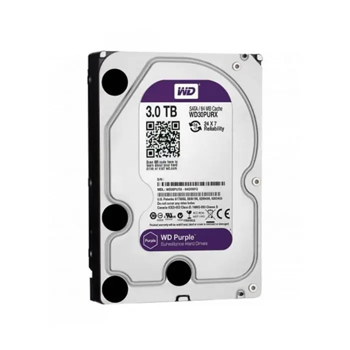 هارددیسک اینترنال وسترن دیجیتال سری Purple مدل WD30PURZ ظرفیت 3 ترابایت -gallery-1