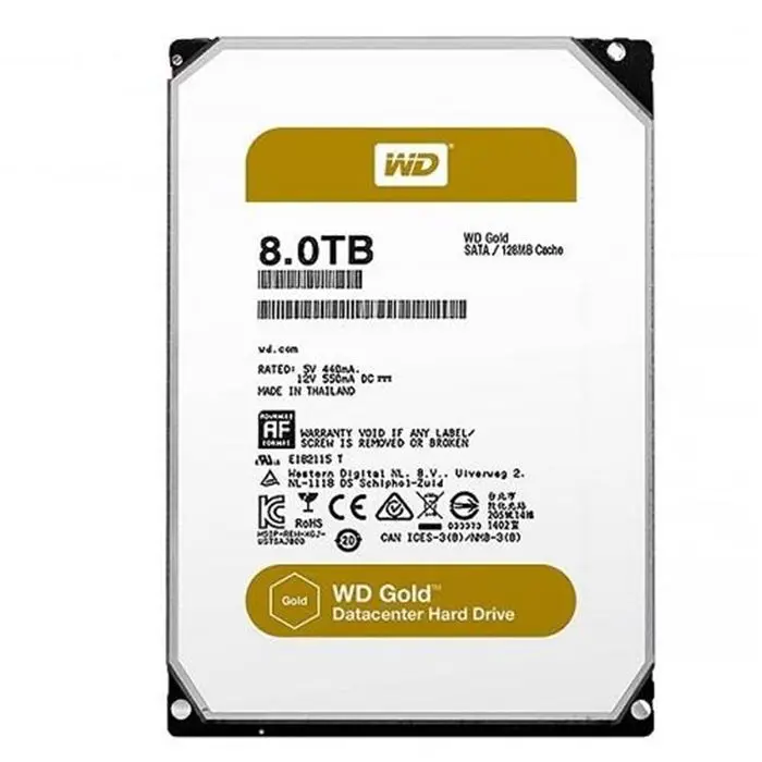 هارددیسک اینترنال وسترن دیجیتال مدل Gold WD8004FRYZ ظرفیت 8 ترابایت -gallery-6