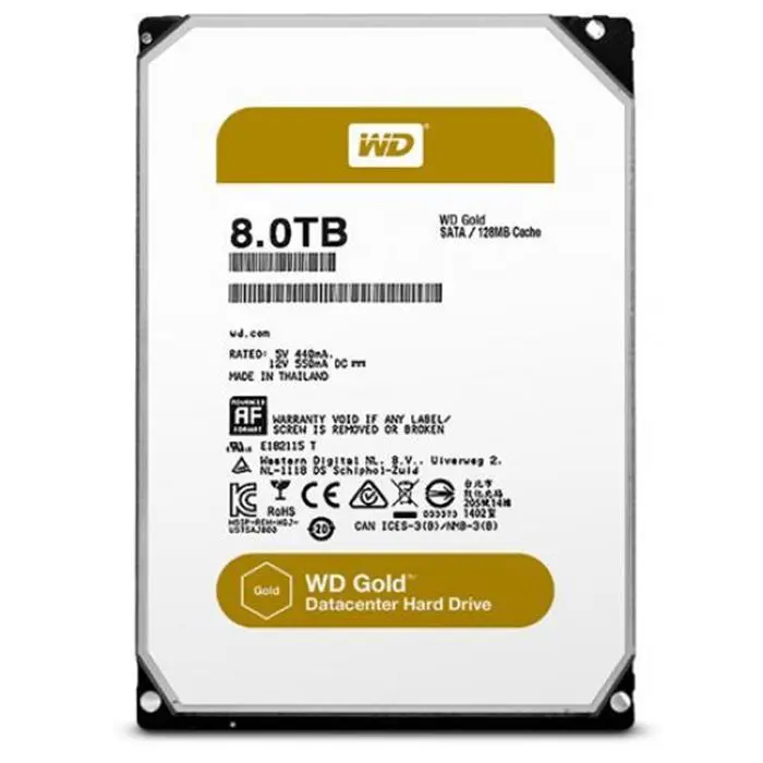هارددیسک اینترنال وسترن دیجیتال مدل Gold WD8004FRYZ ظرفیت 8 ترابایت -gallery-7