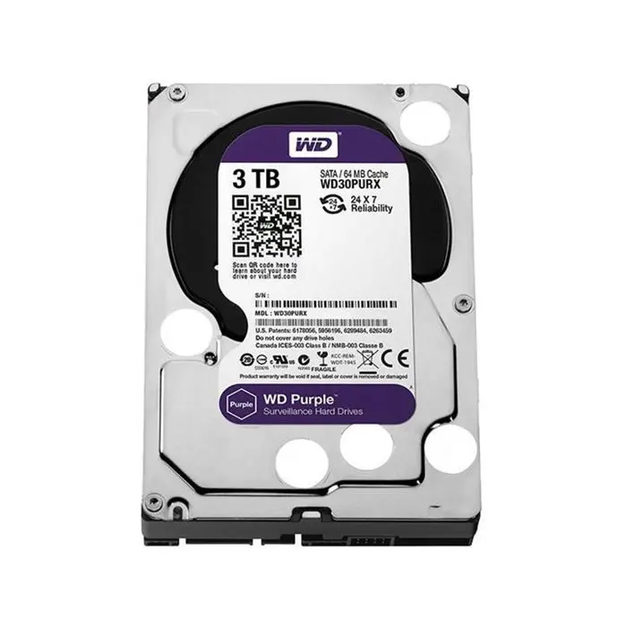 هارددیسک اینترنال وسترن دیجیتال سری Purple مدل WD30PURX ظرفیت 3 ترابایت -gallery-8