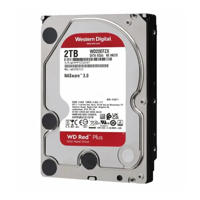 هارد وسترن دیجیتال Red Plus ظرفیت 2 ترابایت -gallery-1