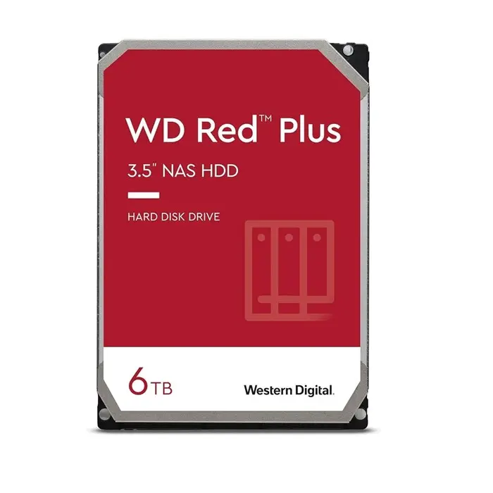 هارد اینترنال وسترن دیجیتال سری Red Plus ظرفیت 6 ترابایت -gallery-2