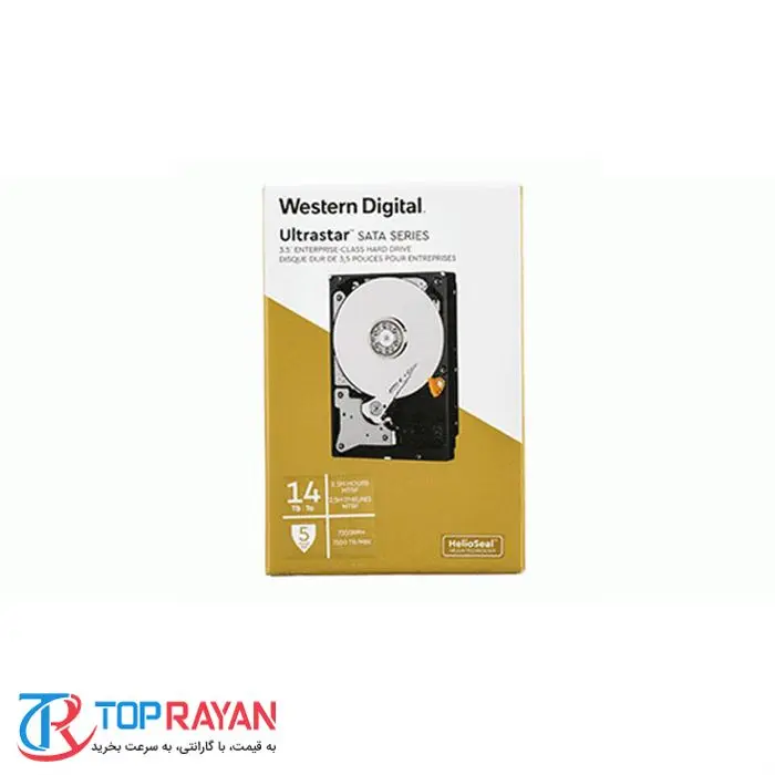 هارد اینترنال وسترن دیجیتال مدل Ultrastar ظرفیت 14 ترابایت -gallery-2
