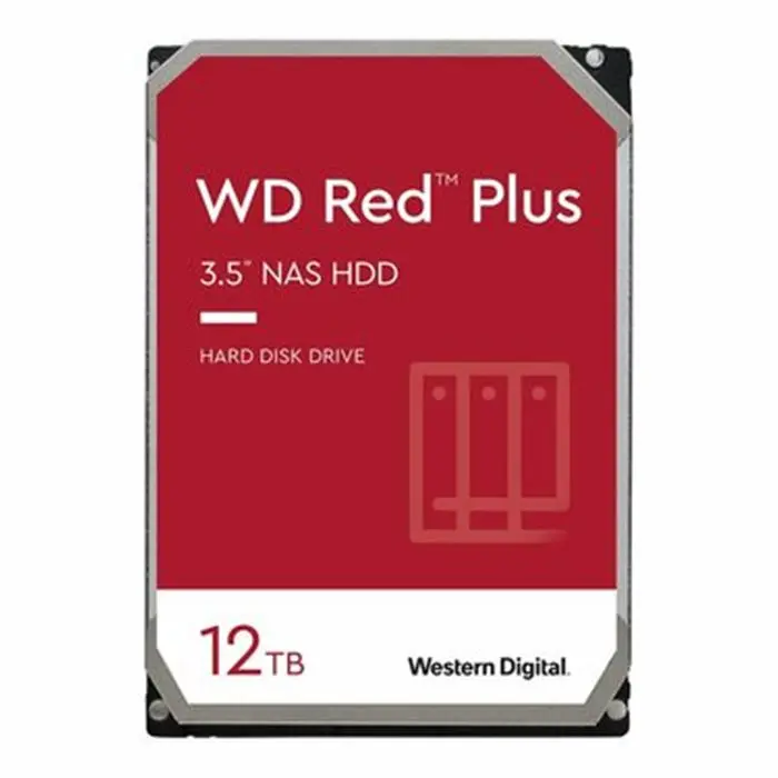 هارددیسک اینترنال وسترن دیجیتال سری Red Plus مدل ظرفیت 12 ترابایت -gallery-2