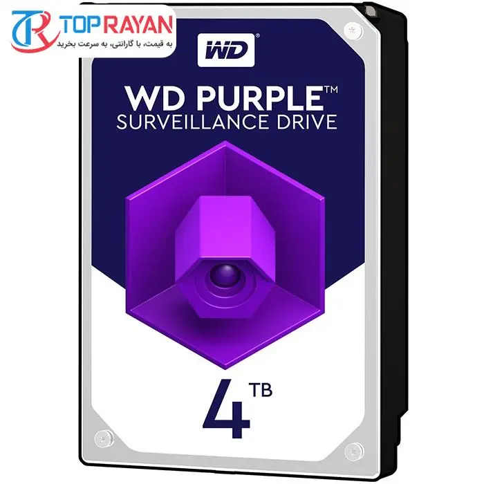 هارددیسک اینترنال وسترن دیجیتال مدل Purple WD40EJRX ظرفیت 4 ترابایت -gallery-1