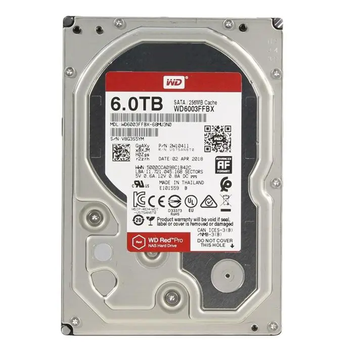 هارددیسک اینترنال وسترن دیجیتال مدل WD6003FFBX ظرفیت 6 ترابایت -gallery-2