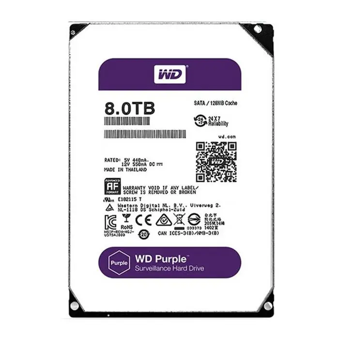 هارد اینترنال وسترن دیجیتال سری Purple مدل ظرفیت 8 ترابایت -gallery-10