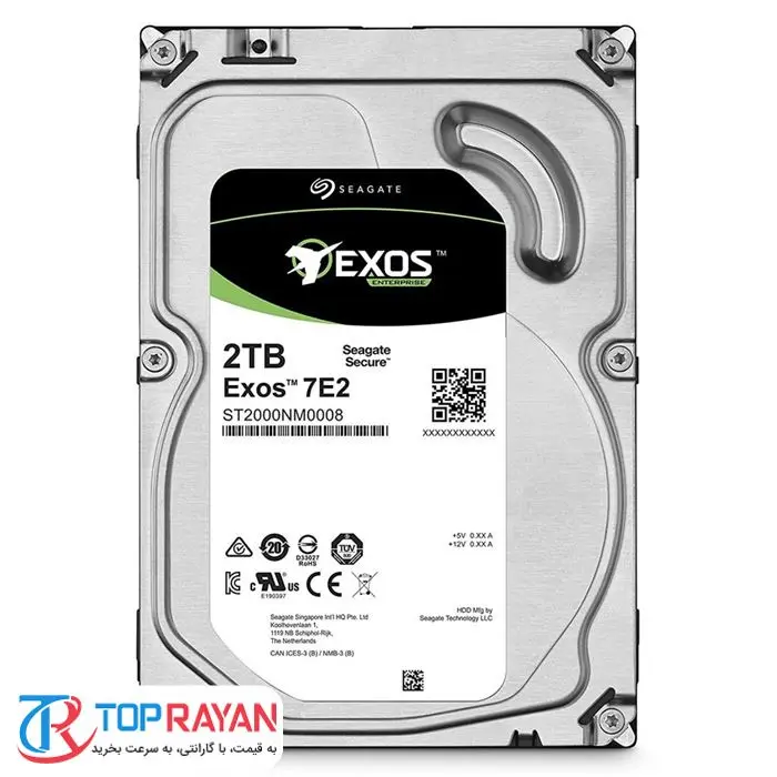 هارد اینترنال سیگیت مدل ST۲۰۰۰NM۰۰۰۸ Exos ۷E۲ با ظرفیت ۲ ترابایت -gallery-8