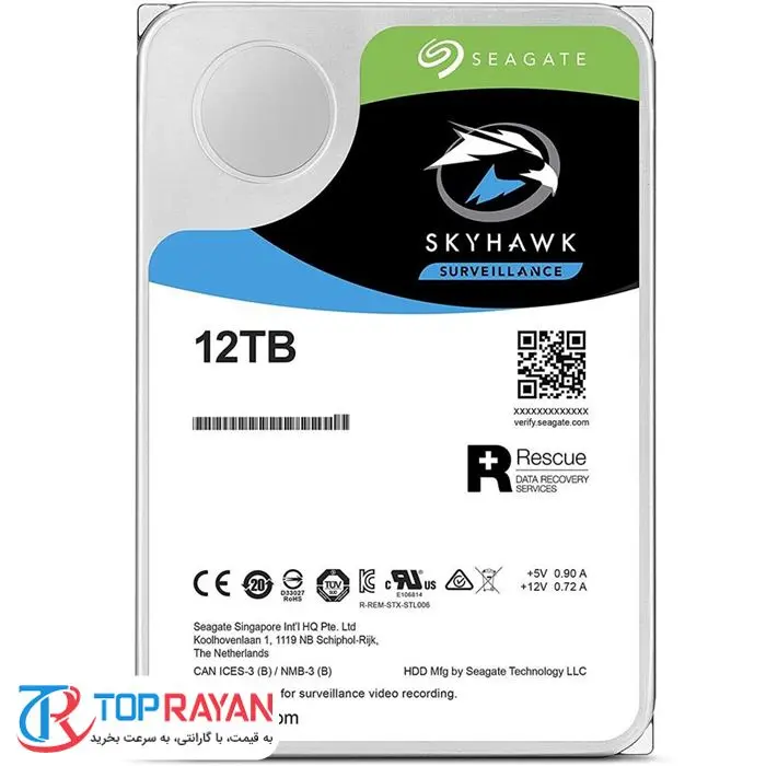 هارد سیگیت مدل SkyHawk Surveillance با ظرفیت ۱۲ ترابایت -gallery-10