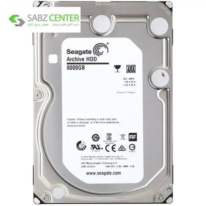 هارددیسک اینترنال سیگیت سری Archive HDD مدل ST8000AS0002 ظرفیت 8 ترابایت -gallery-3