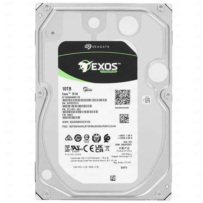 هارد اینترنال سیگیت سری Exos 7E10 مدل Seagate ST10000NM017B ظرفیت 10 ترابایت -gallery-3