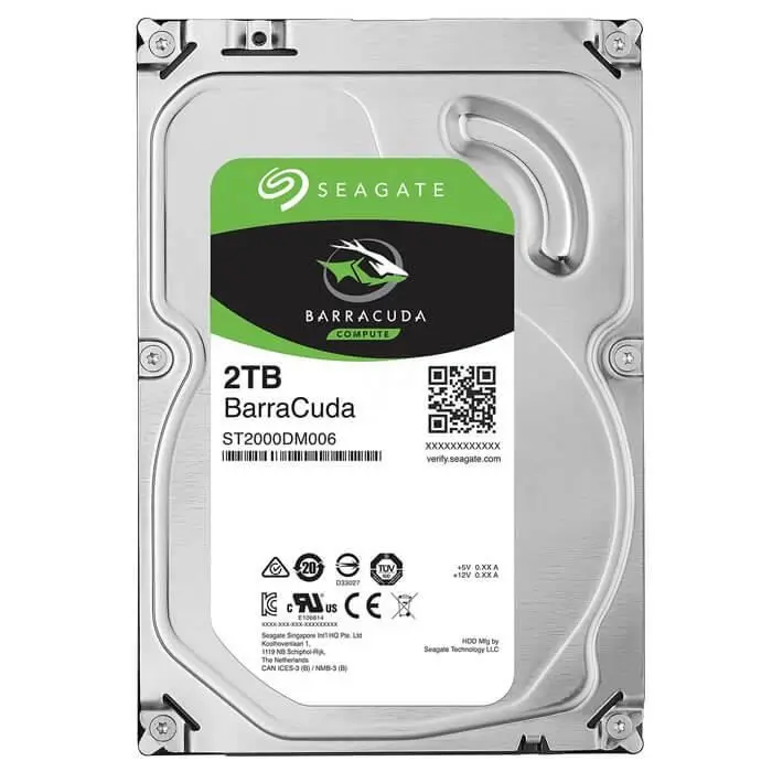 هارد اینترنال سیگیت سری BarraCuda مدل ST2000DM008 ظرفیت 2 ترابایت -gallery-2