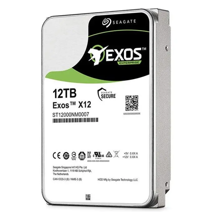 هارد دیسک اینترنال سیگیت مدل Exos ST12000NM0007 ظرفیت 12 ترابایت -gallery-1
