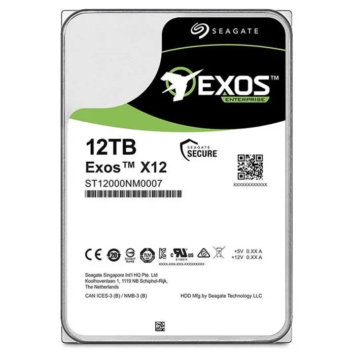 هارد دیسک اینترنال سیگیت مدل Exos ST12000NM0007 ظرفیت 12 ترابایت -gallery-8