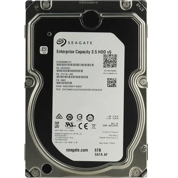 هارددیسک اینترنال سیگیت مدل Exos ST6000NM0115 ظرفیت 6 ترابایت -gallery-17