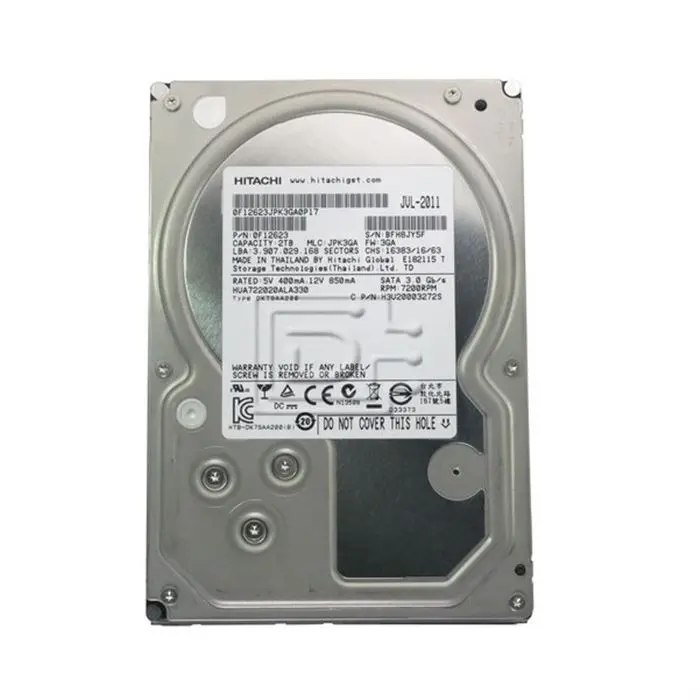 هارد دیسک اینترنال هیتاچی مدل 0F10629 ظرفیت 2 ترابایت -gallery-2