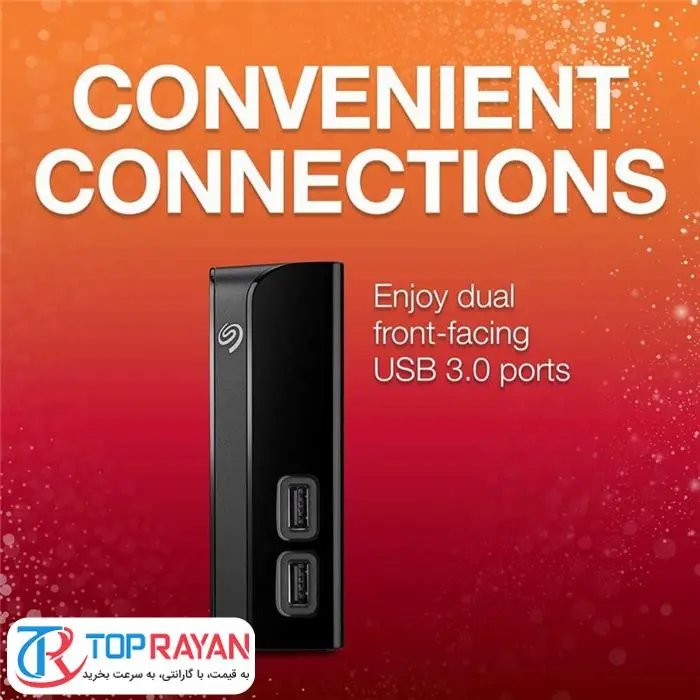 هارددیسک اکسترنال سیگیت مدل Backup Plus Hub Desktop ظرفیت 14 ترابایت -gallery-6
